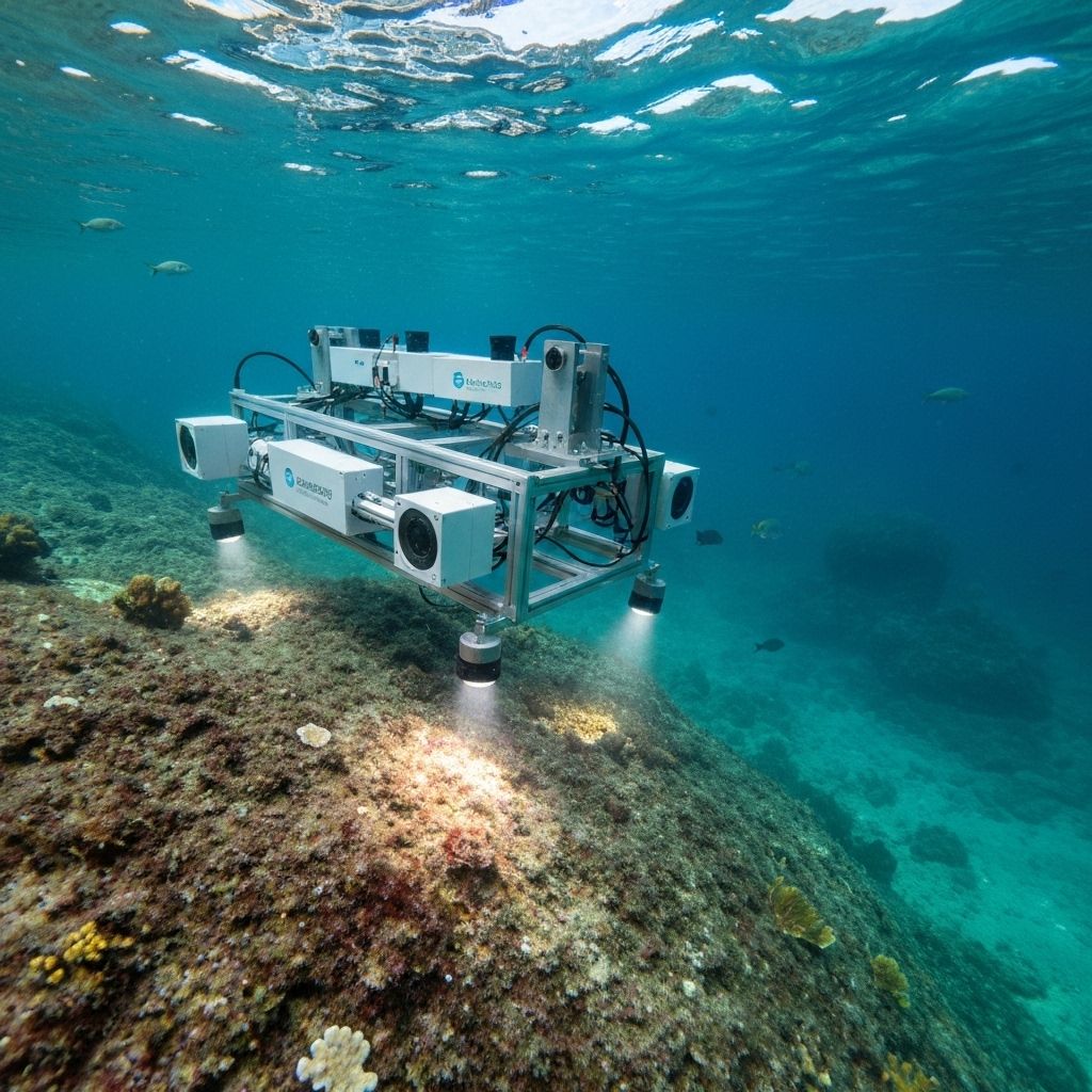 AI biofouling detection system analyzing underwater surfaces in real-time